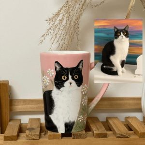 Custom Pet Photo Mug — Wrap-Around Print