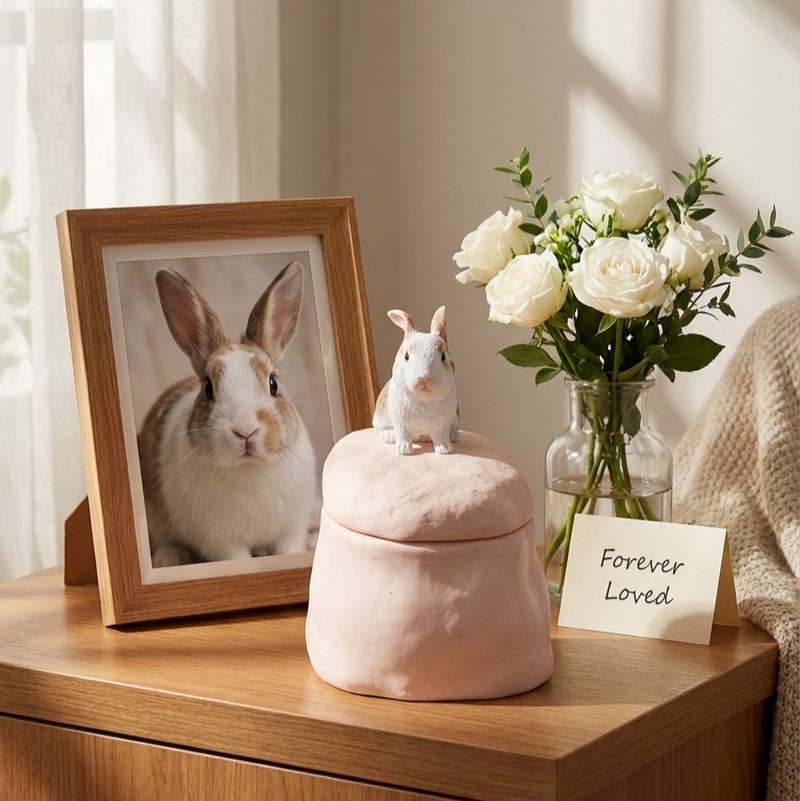 Custom Pet Memorial Urn — Wooden Keepsake